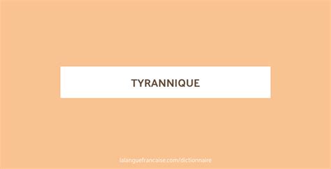 tyrannique mots flchs|TYRANNIE EN 11 LETTRES